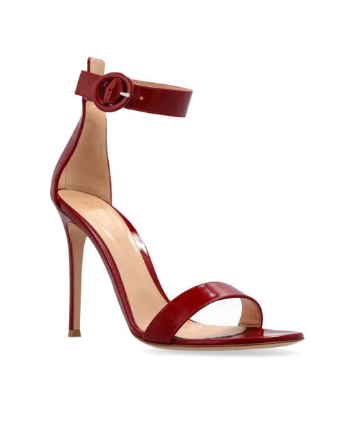 Gianvito Rossi Pink Portofino Sandals