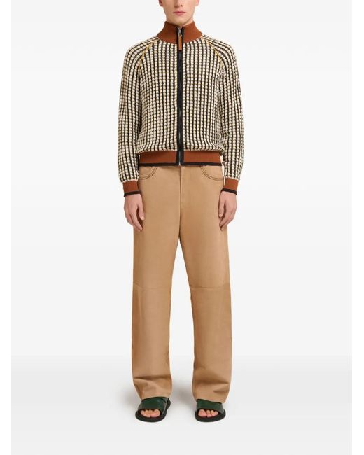 Marni Black Zip Sweatshirt for men