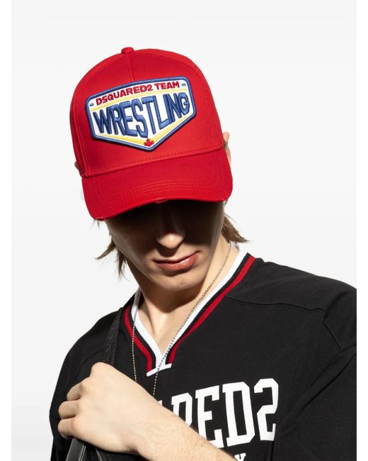 Cappello Da Baseball Boxeur di DSquared² in Red da Uomo