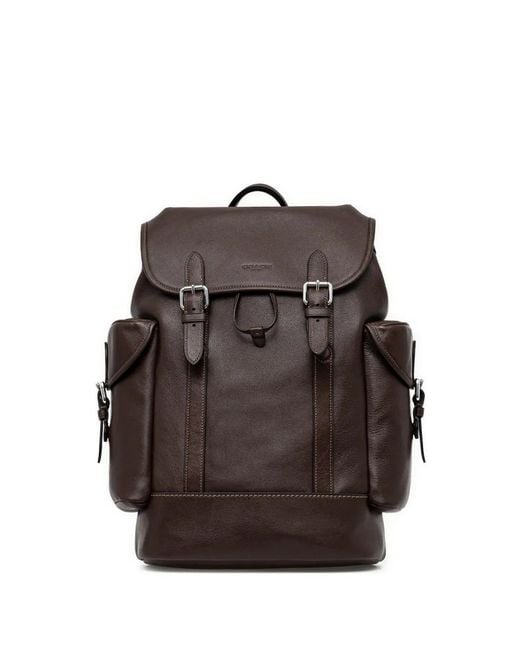 COACH Gray Hitch Backpack for men