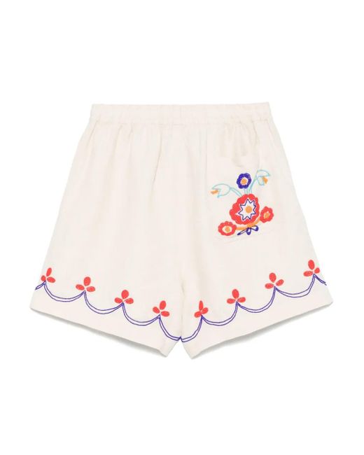 Bode White Shorts for men
