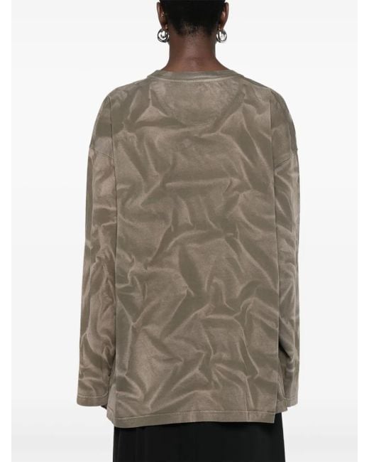 Stella McCartney プリント トップ Gray