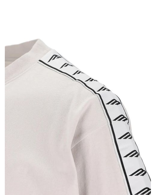 Balenciaga White Crew-Neck T-Shirt for men