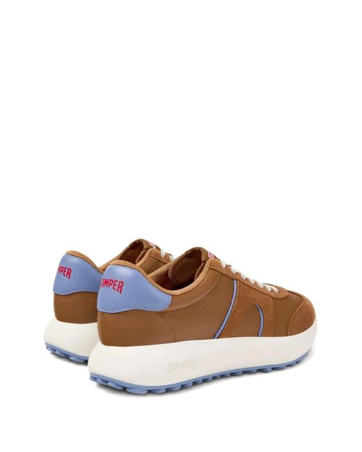 Camper Pelotas Athens Leren Suède Sneakers in het Brown voor heren