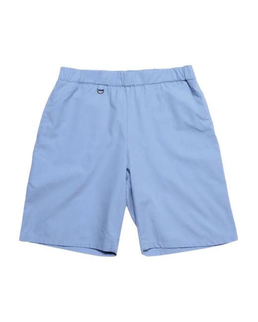 Sophnet Blue Elasticated-Waist Shorts for men