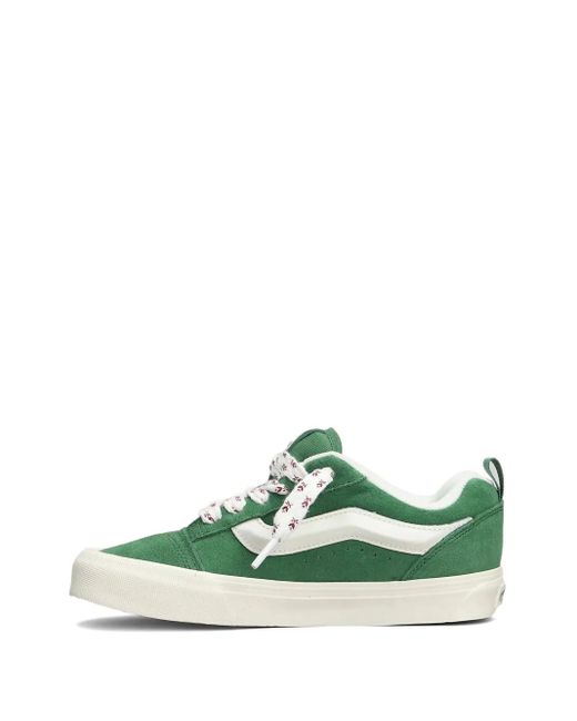 Vans Green Knu Skool Sneakers
