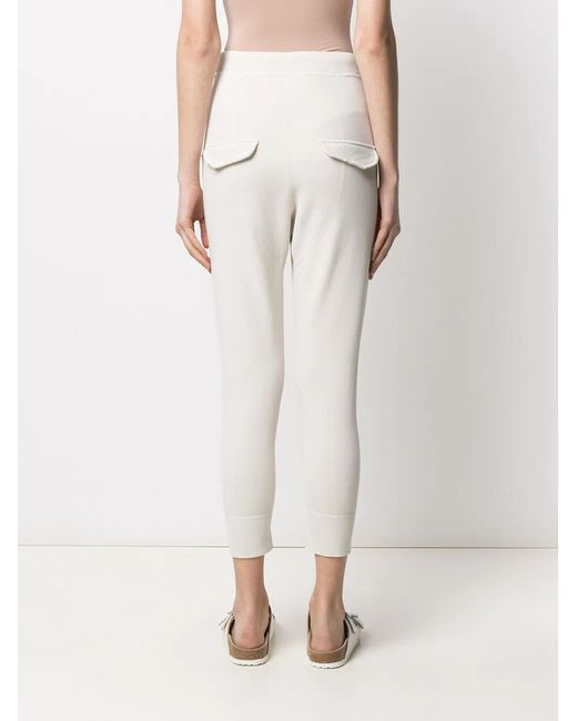Nili Lotan Multicolor Nolan Cotton Track Trousers