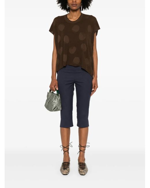 Uma Wang Brown Knitted Top