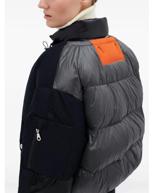 Perfect Moment Blue Reversible Quilted Ski Jacket