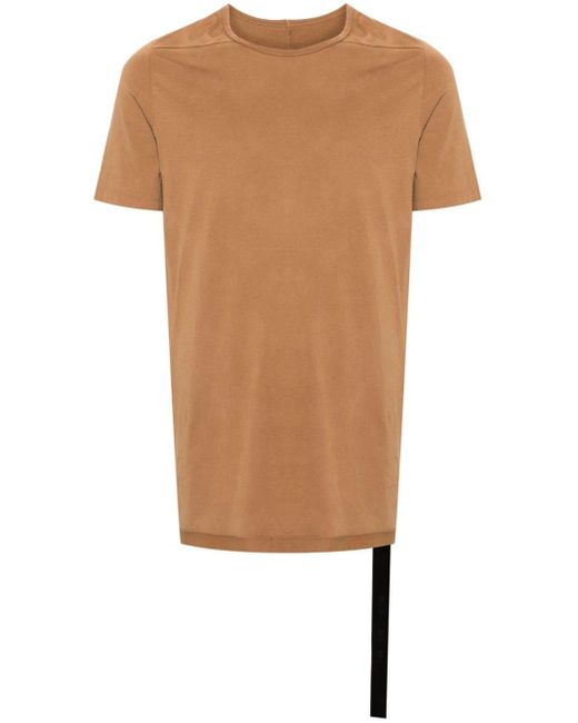 Rick Owens Brown Level T Cotton T-shirt for men