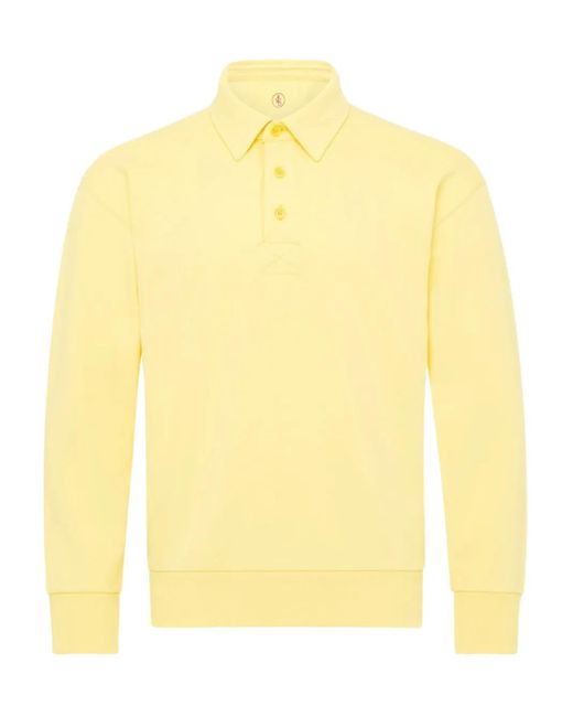 J.W. Anderson Langärmeliges Poloshirt in Yellow für Herren