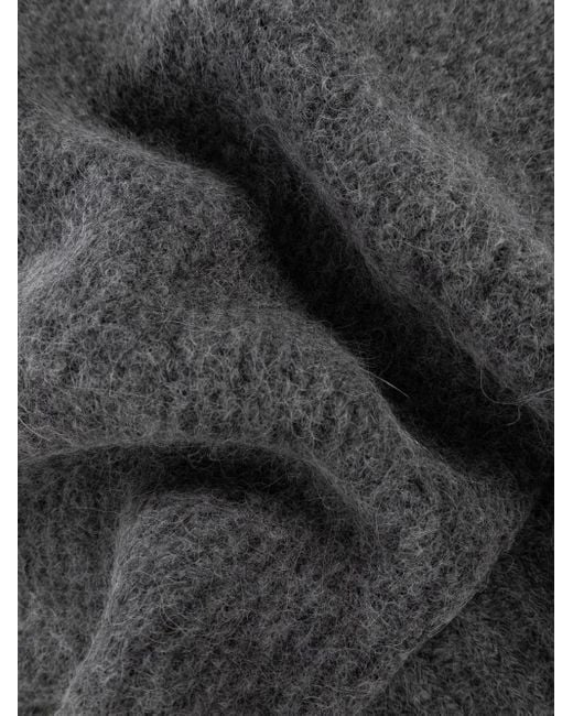 DSquared² Gray Alpaca Scarf