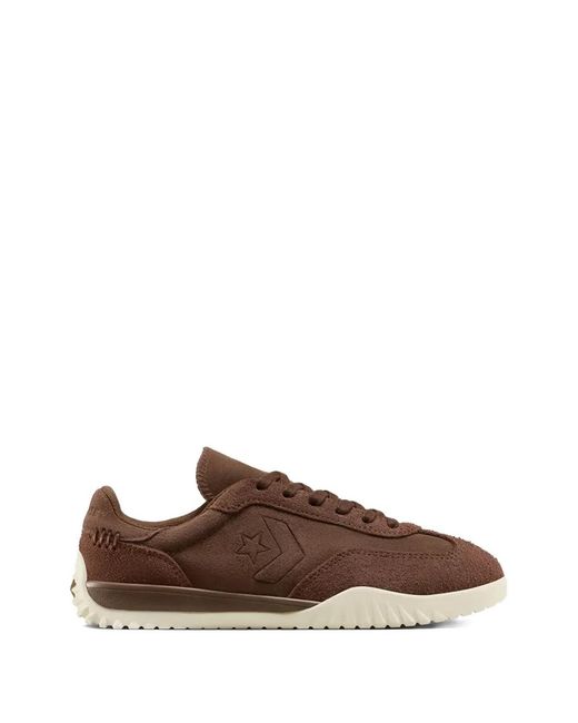 Converse Brown Run Star Panelled Sneakers