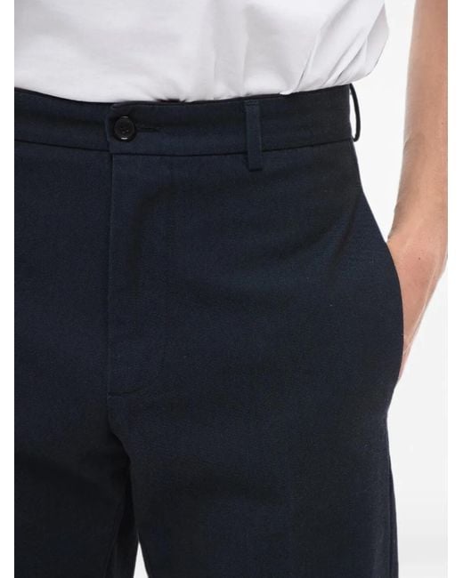 Department 5 Blue George Belt-Loop Trousers for men