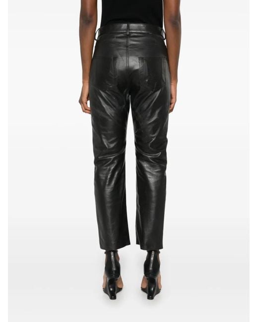 Rick Owens Gray Detroit Cut Trousers