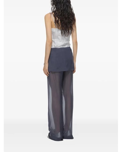 Paloma Wool White One-Shoulder Top
