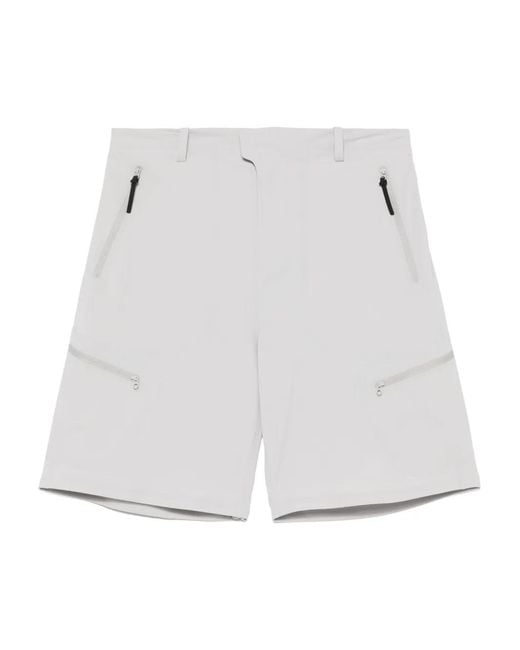 Hiking Patrol White Technical Shorts