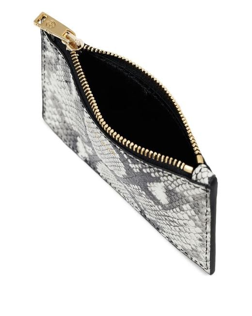 Portafoglio Lucy Con Zip di Anine Bing in Gray