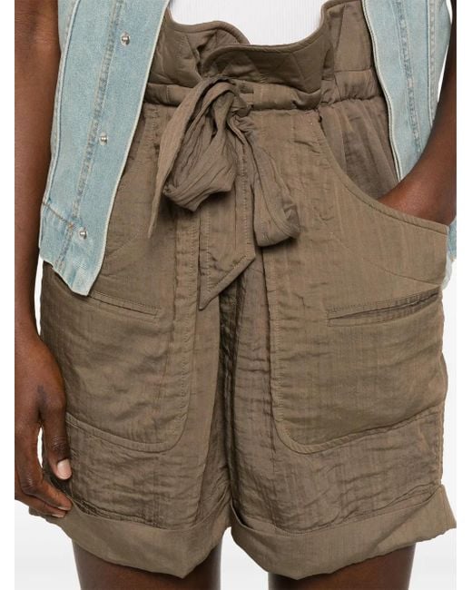 Isabel Marant Sereni ショートパンツ Brown