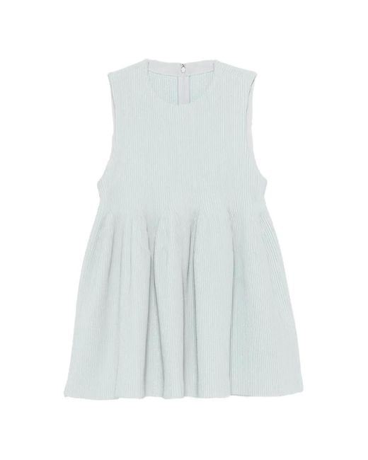 CFCL White Hypha Sleeveless Blouse