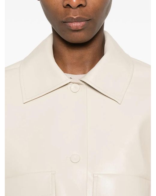 Nanushka White Omolara Jacket