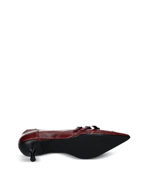 Vagabond 47 Mm Lykke Pumps Met Puntige Neus En Gesp in het Brown
