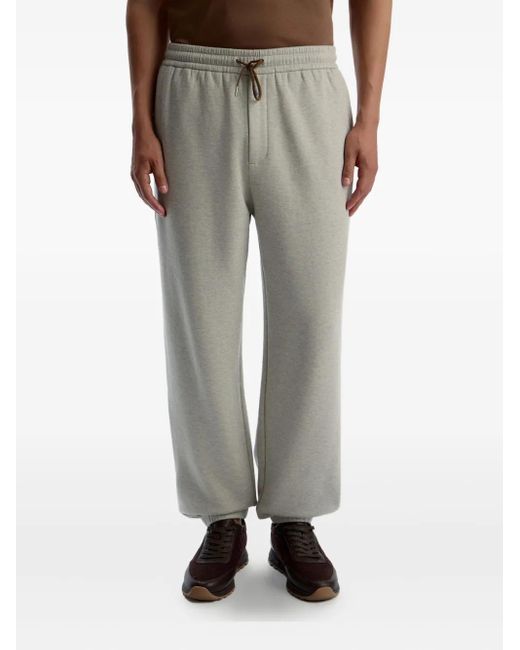 12 STOREEZ Gray Drawstring Trousers for men