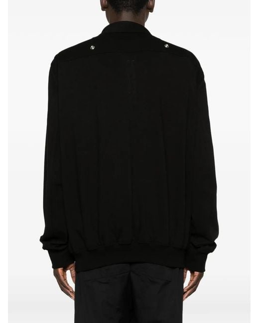 Rick Owens Black Hollywood Jacket for men