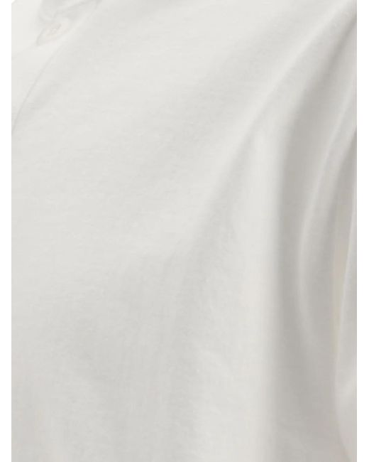 メンズ Beams Plus ヘンリーネック Tシャツ セット White