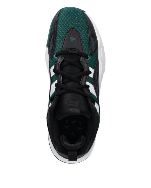 Adidas Black Textured Trainers
