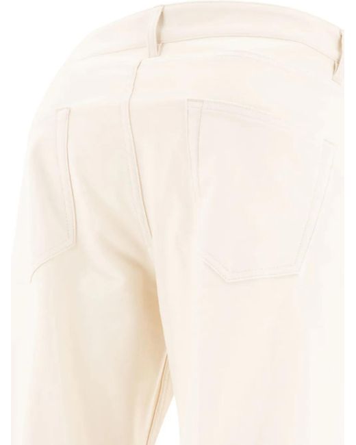 メンズ Lardini ファイブポケット ジーンズ Natural