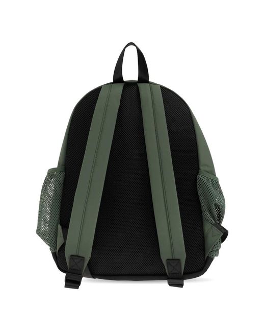 EA7 Green Rucksack Mit Reißverschlusstasche