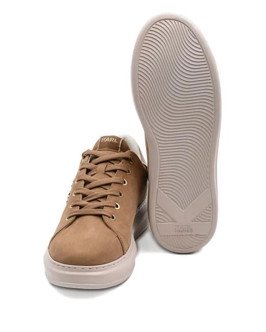 メンズ Karl Lagerfeld プラットフォームスニーカー Brown