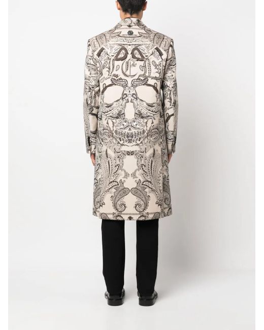 Philipp Plein Natural Coat for men