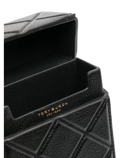 Tory Burch Black Fleming Handytasche
