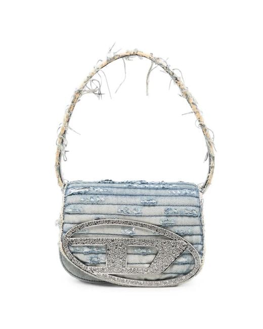 DIESEL Blue 1Dr Top-Handle Shoulder Bag