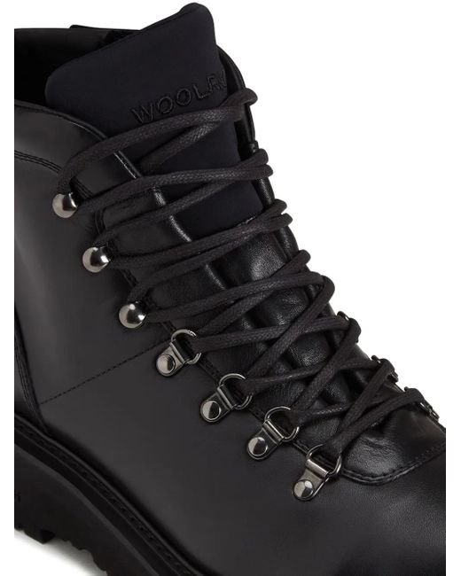 Woolrich Black Hiking Boot for men