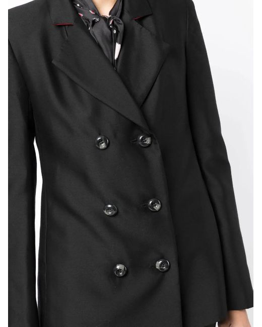 Macgraw Black Doppelreihiger Stereotype Blazer