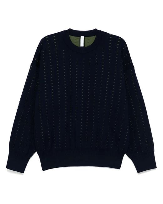 CFCL Blue Facade Sweatshirt for men