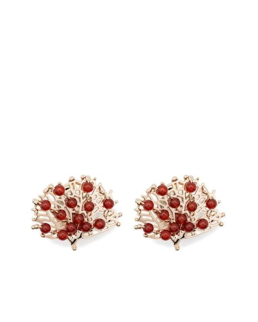 Boucles D'Oreilles À Ornements Rosantica en coloris White