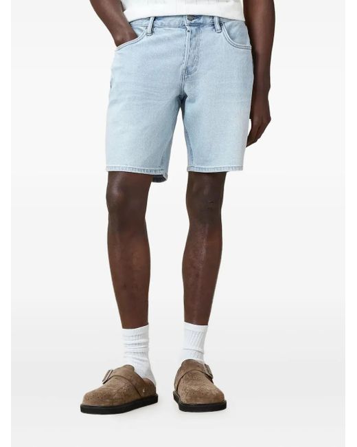 AllSaints Jeans-Shorts im Five-Pocket-Design in Blue für Herren
