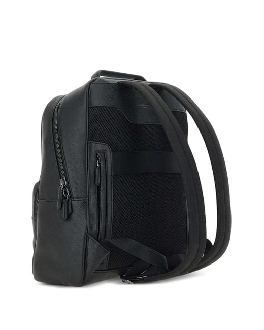 Gianni Chiarini Black Florence Backpack for men