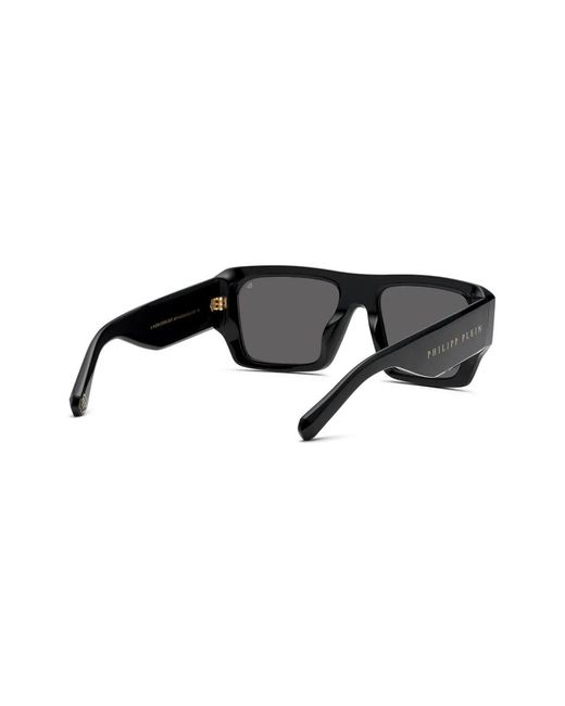 Philipp Plein Black Starlight Sunglasses for men