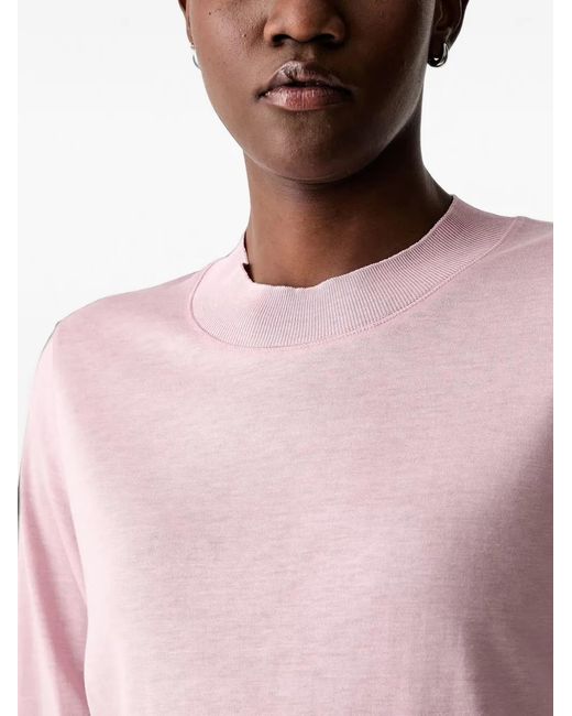 Marc O' Polo Pink Slit-Cuff Sweater
