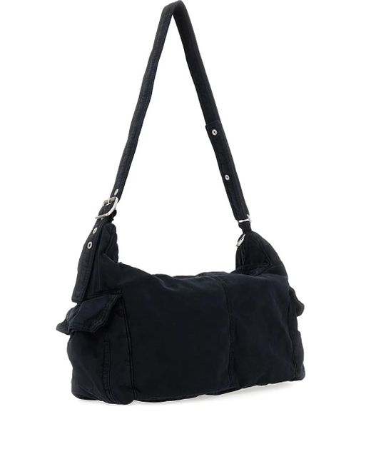 ERL Twill Cargo Shoulder Bag ブラック | Lyst
