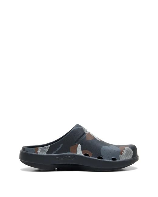 Undercover White Floral-Print Sandals for men