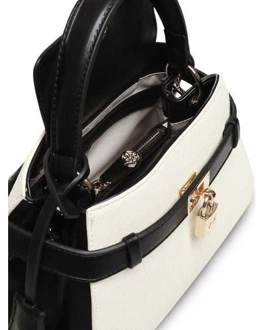 V73 Black Yui Two-Tone Tote Bag