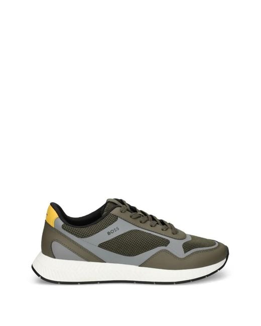 Boss Green Logo-Print Sneakers for men
