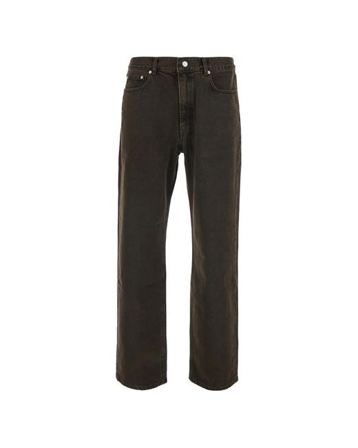 DUNST Black Jean À Coupe Droite for men
