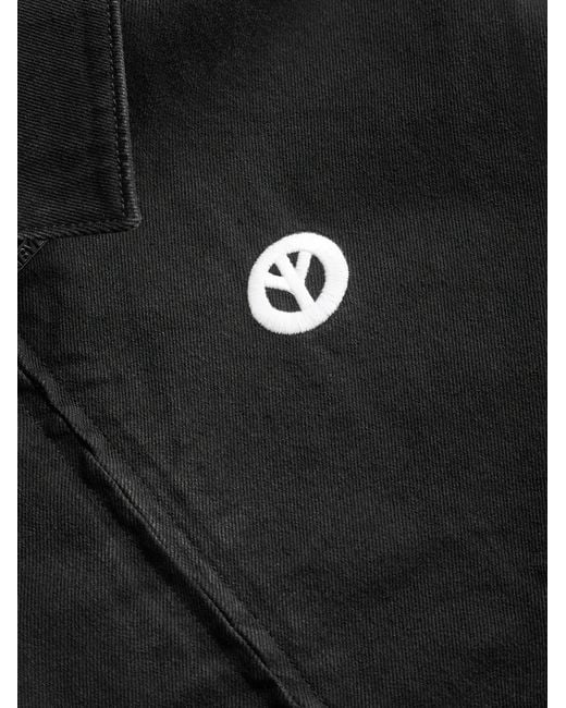 Babylon LA Black Veste Cloutée À Zip for men